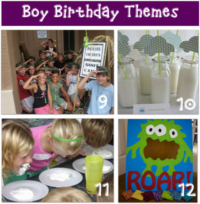 birthday parties Boy Birthday Party Themes