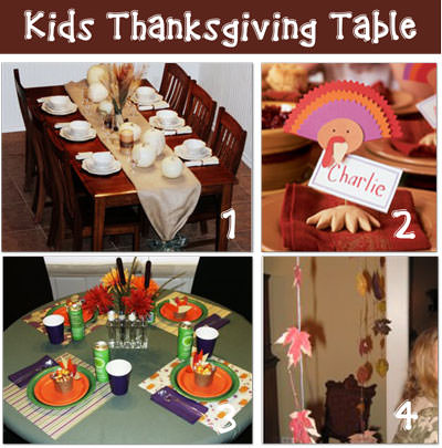 activities for kids 16 Thanksgiving Day Kid Table Ideas 
