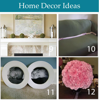 DIY Home Decor Tutorials 3 diy decorating DIY Home Decor Tutorials