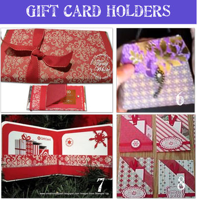 Gift Card Holders crafts Gift Card Holder Tutorials