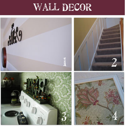 Interrior Design Wall Decor diy decorating Interior Design: Decorating the Walls