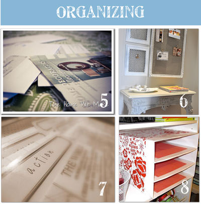 Organizing Tips organize Organization Daily Fix {Organization Craft}