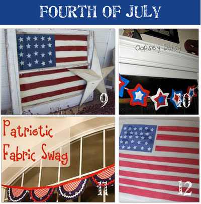 Patriotic Home Decor holiday crafts Creative 4th of July Celebration Ideas