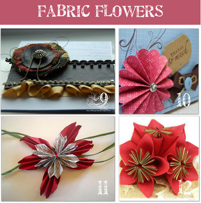 activities for kids How to Make Fabric Flowers {16 Patterns & Tutorials}