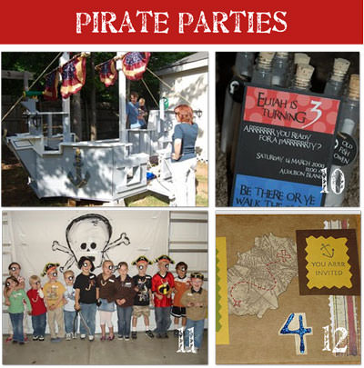 birthday parties Pirate Birthday Party Ideas