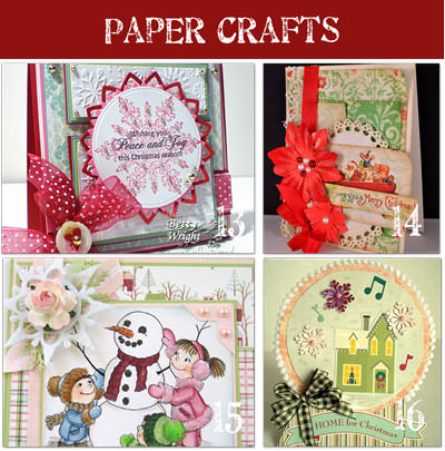 christmas 16 Christmas Homemade Cards 