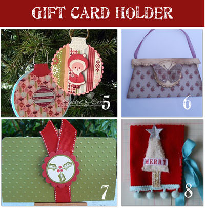Gift Cards for the Holiday Season christmas How to Make Gift Cards Holders {Homemade Gifts}
