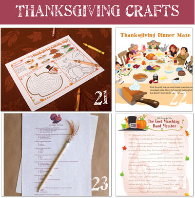 Thanksgiving Games activities for kids 36 Thanksgiving Activities and Kids Crafts