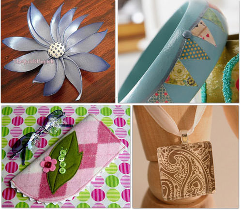 Ribbon Flower {Flower Ribbon Ideas For Gifts. Ribbon Flower {Flower