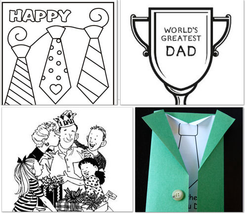 Fathers Day Coloring Pages - Free Printable Colouring Pages for Fathers Day Coloring Pages - Free Printable Colouring Pages for