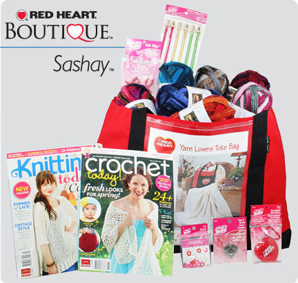 Sashay-Giveaway all crafts Red Heart Boutique ~ Sashay Crochet Giveaway
