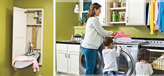 Ironing Board Wall Units all crafts Laundry Room: 8 Ideas To Conceal An Ironing Board