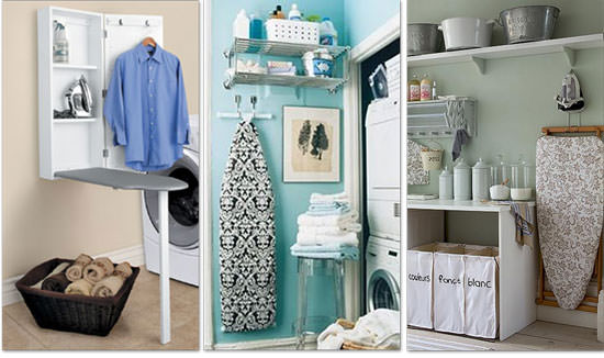 organize a laundry room all crafts Laundry Room: 8 Ideas To Conceal An Ironing Board