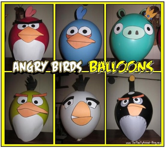 How to make Angry Birds Balloon Animals How to make Angry Birds Balloon Animals