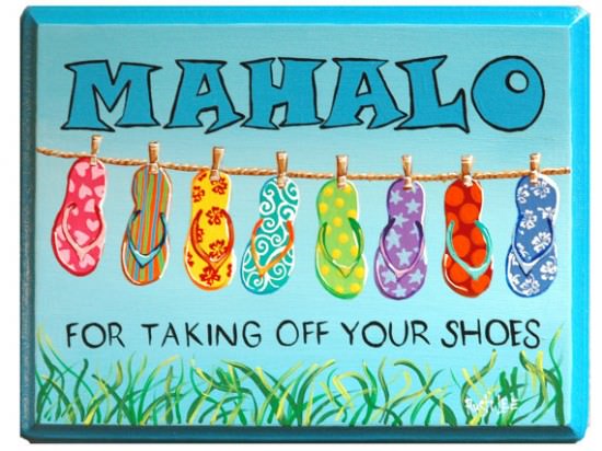 all crafts Remove The Shoes! {10 Creative Signs For Guests}