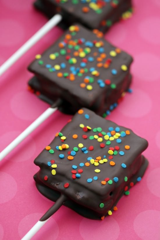 all crafts How To Make Smores Pops {smores recipe}