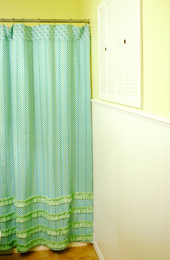 all crafts 10 Ways to Spice Up Your Shower Curtain!