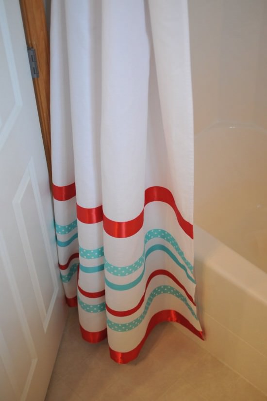 all crafts 10 Ways to Spice Up Your Shower Curtain!