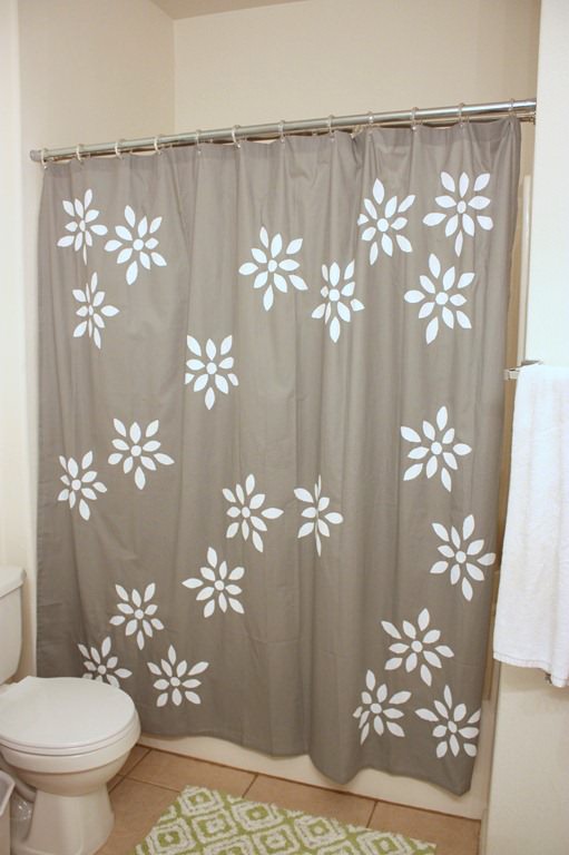 all crafts 10 Ways to Spice Up Your Shower Curtain!