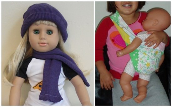 activities for kids 15 Doll Dress Up Clothes {free tutorials} 