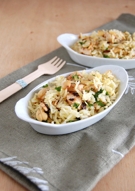 saffron scented chicken pilaf all crafts 6 Delicious Chicken Recipes