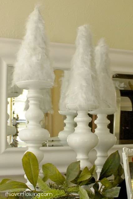 Simple Tutorial Dreamy Feather Trees all crafts Top 10 Crafts to Make This Week {12/18}