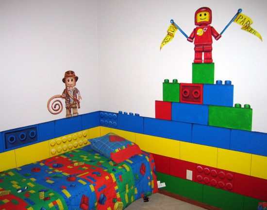 Brick Lego Room all crafts 18 Awesome Boys Lego Room Ideas!