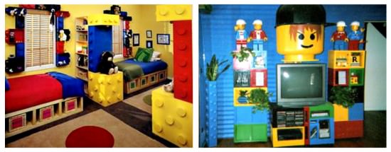 Lego Brick Bed all crafts 18 Awesome Boys Lego Room Ideas!