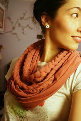 Chunky Braided Scarf {Tutorial} all crafts 38 Popular Ways to Tie A Scarf!