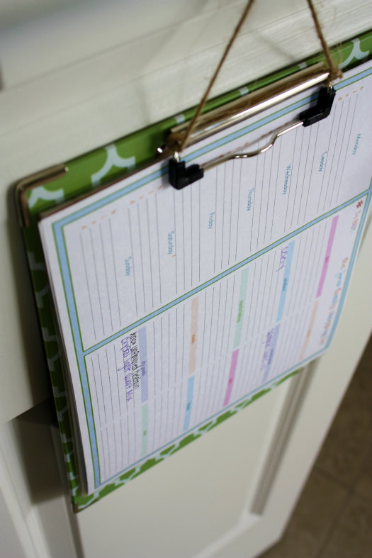 Pantry Organizer all crafts 25 Ways to Organize It with a Clipboard