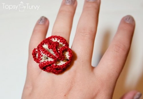 Crochet Tópico Rosa Padrão de toque all crafts 16 How To Crochet Flowers and Bag Patterns