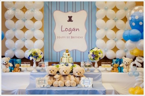 Teddy Bear primeira festa de aniversário all crafts 43 Creative Zoo Animal Birthday Party Themes