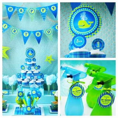 Birthday Party pouco Squirt Wale all crafts 43 Creative Zoo Animal Birthday Party Themes