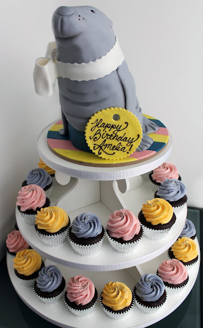 mar leão bolo de aniversário all crafts 43 Creative Zoo Animal Birthday Party Themes