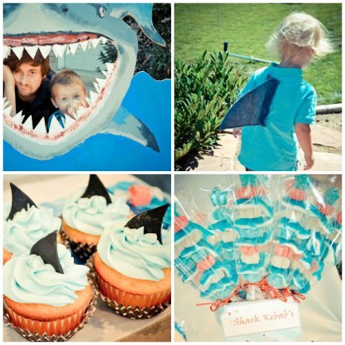 Birthday Party Tubarão all crafts 43 Creative Zoo Animal Birthday Party Themes